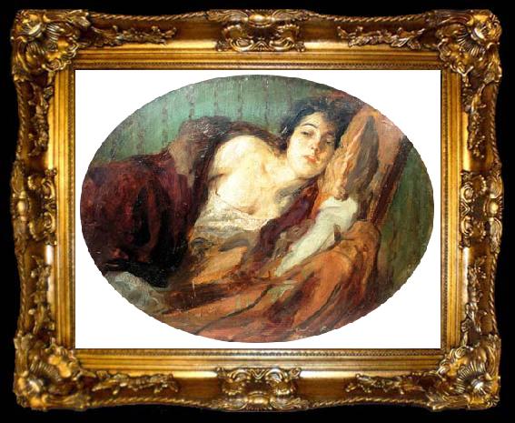 framed  Nicolae Vermont Reverie, ta009-2